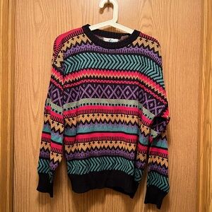 Vintage multicoloured knit